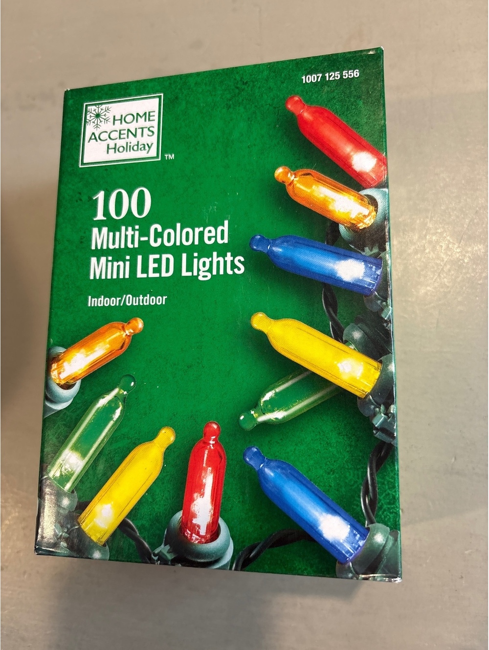 100 Multi-Colored Mini LED Lights Indoor/Outdoor